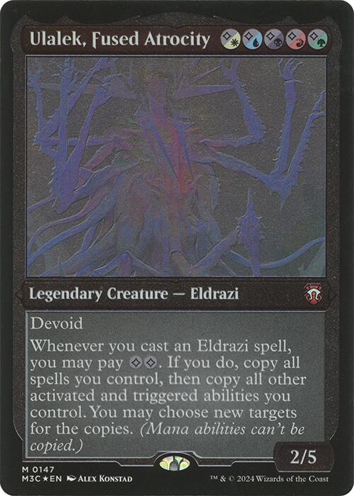 Ulalek, Fused Atrocity (Display Commander) [Modern Horizons 3 Commander] | Event Horizon Hobbies CA