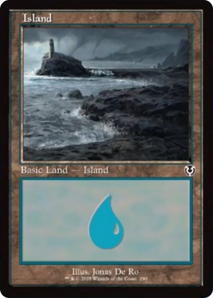 Island (290) (Retro Frame) [Innistrad Remastered] | Event Horizon Hobbies CA