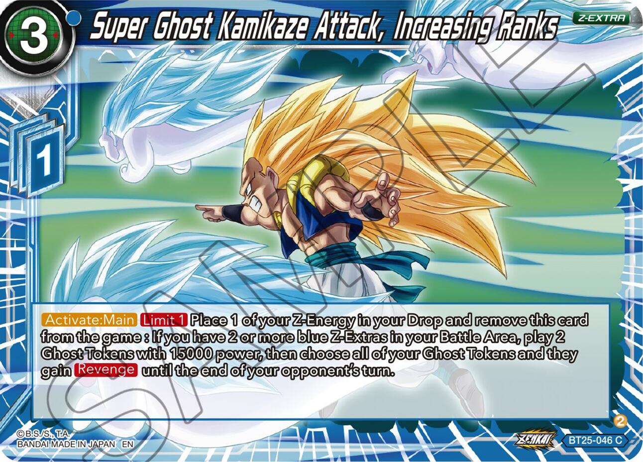 Super Ghost Kamikaze Attack, Increasing Ranks (BT25-046) [Legend of the Dragon Balls] | Event Horizon Hobbies CA