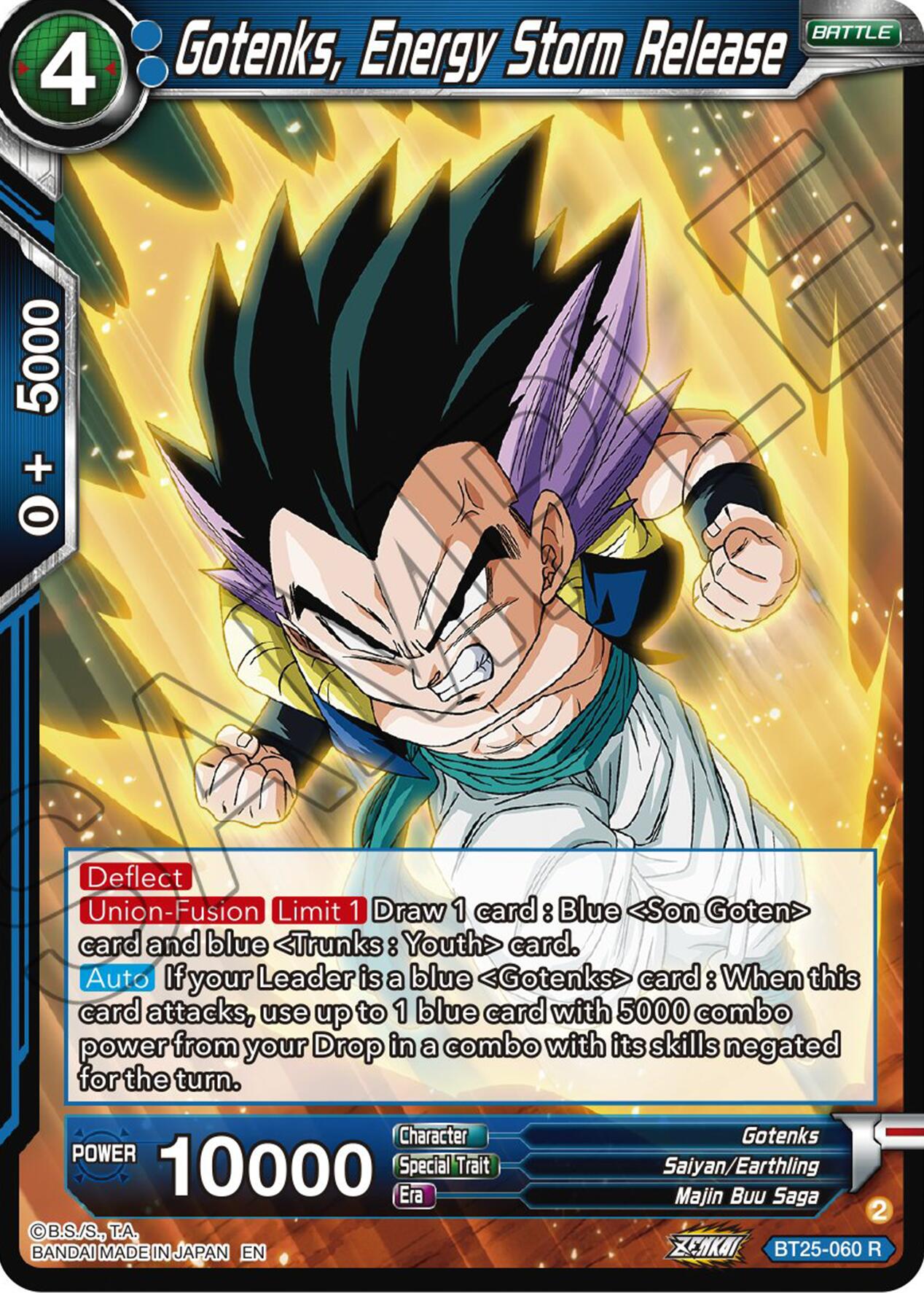 Gotenks, Energy Storm Release (BT25-060) [Legend of the Dragon Balls] | Event Horizon Hobbies CA