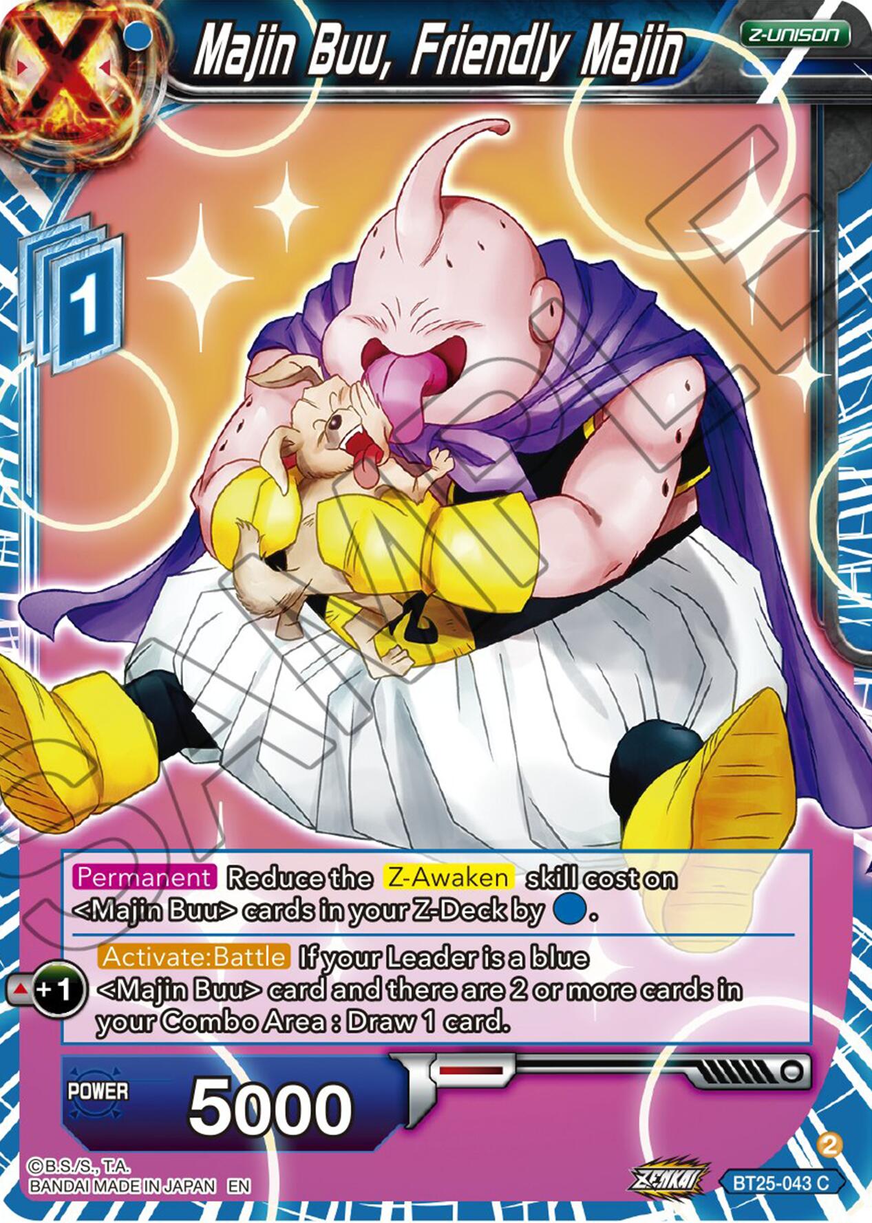 Majin Buu, Friendly Majin (BT25-043) [Legend of the Dragon Balls] | Event Horizon Hobbies CA