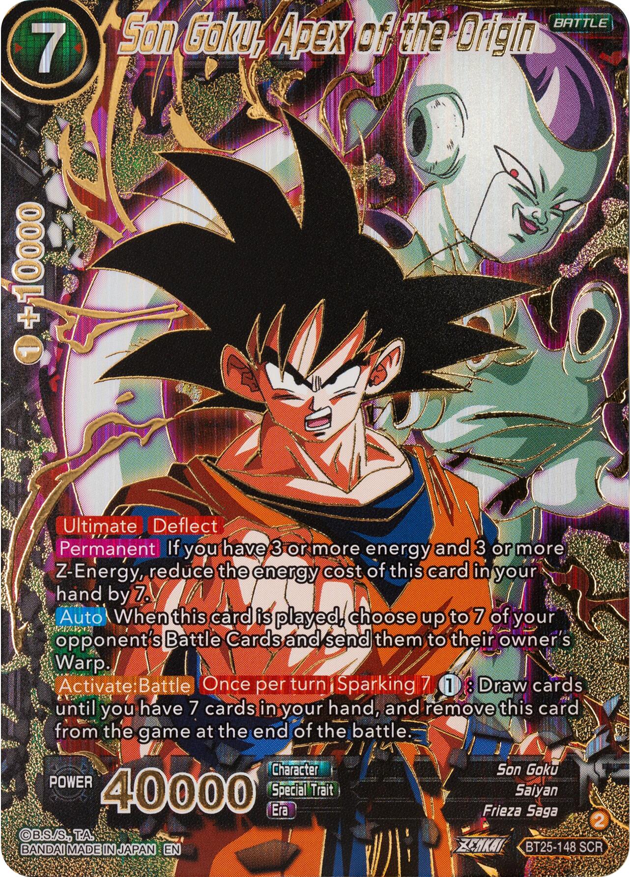 Son Goku, Apex of the Origin (BT25-148) [Legend of the Dragon Balls] | Event Horizon Hobbies CA