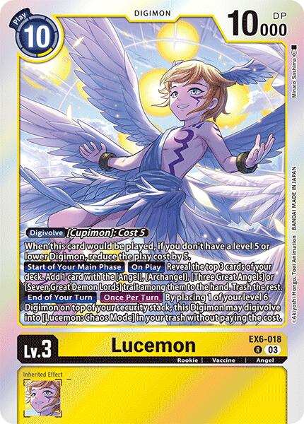 Lucemon [EX6-018] [Infernal Ascension] | Event Horizon Hobbies CA