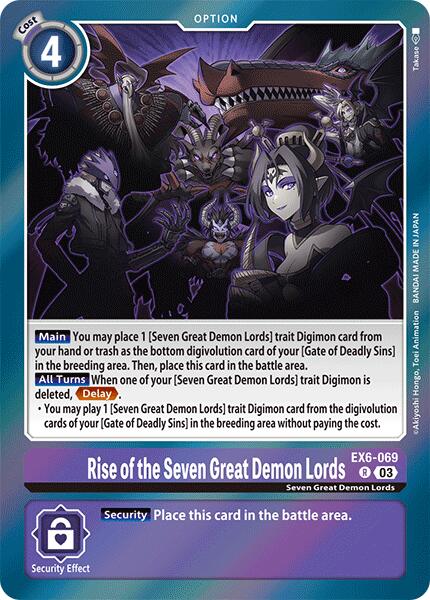 Rise of the Seven Great Demon Lords [EX6-069] [Infernal Ascension] | Event Horizon Hobbies CA