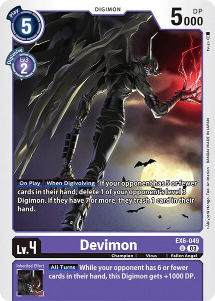 Devimon [EX6-049] [Infernal Ascension] | Event Horizon Hobbies CA