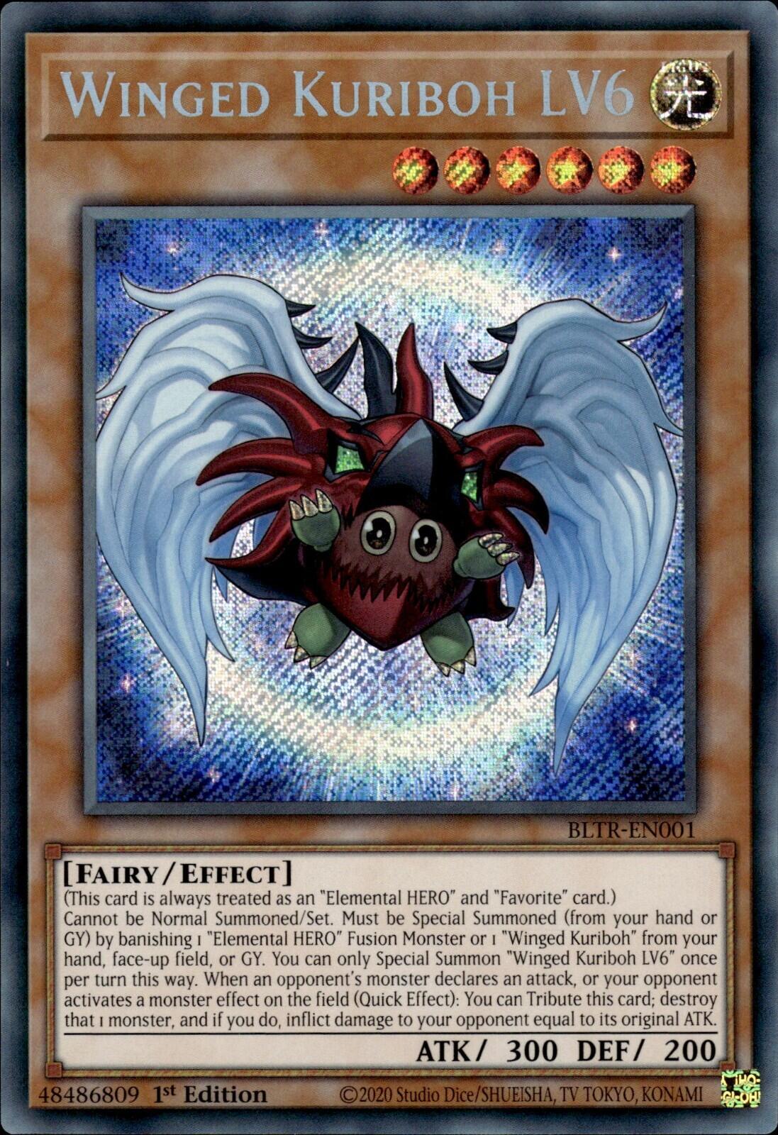 Winged Kuriboh LV6 [BLTR-EN001] Secret Rare | Event Horizon Hobbies CA