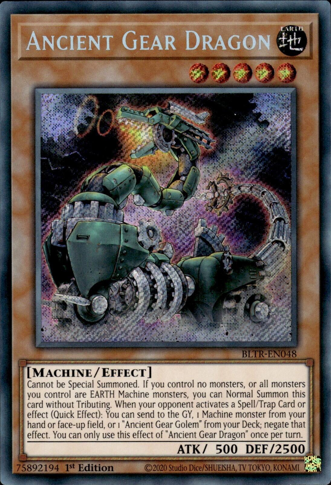 Ancient Gear Dragon [BLTR-EN048] Secret Rare | Event Horizon Hobbies CA