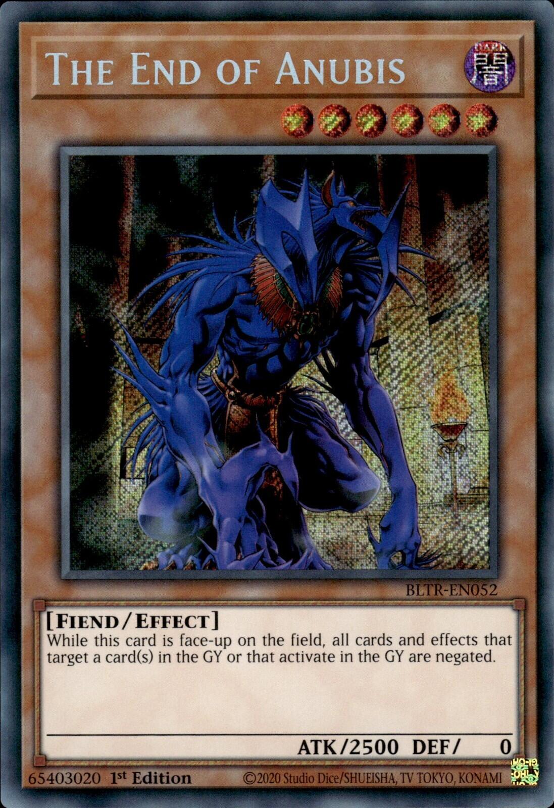 The End of Anubis [BLTR-EN052] Secret Rare | Event Horizon Hobbies CA