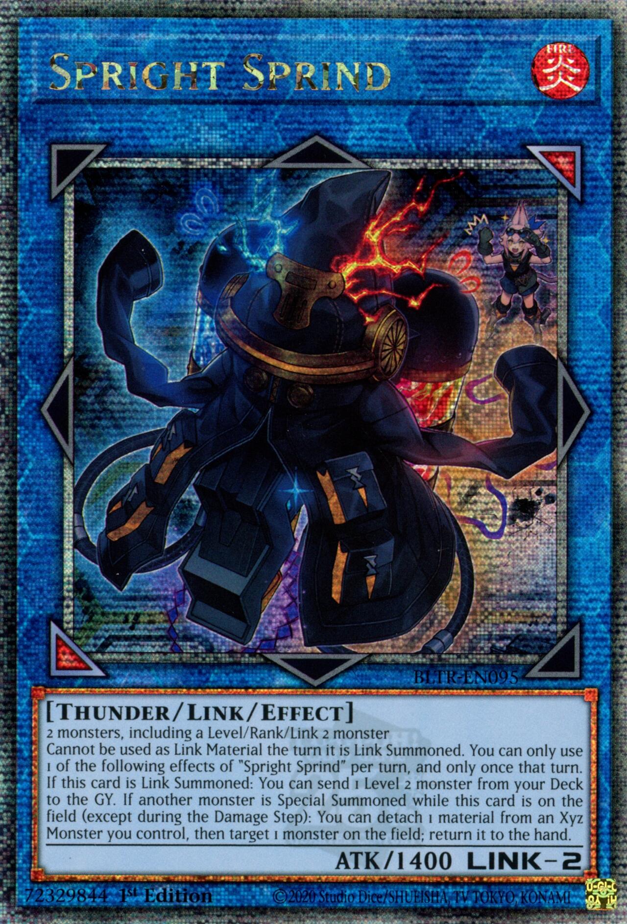 Spright Sprind (Quarter Century Secret Rare) [BLTR-EN095] Quarter Century Secret Rare | Event Horizon Hobbies CA