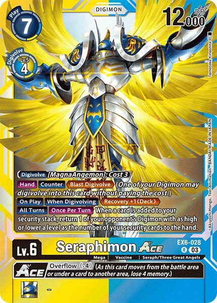 Seraphimon ACE [EX6-028] [Infernal Ascension] | Event Horizon Hobbies CA