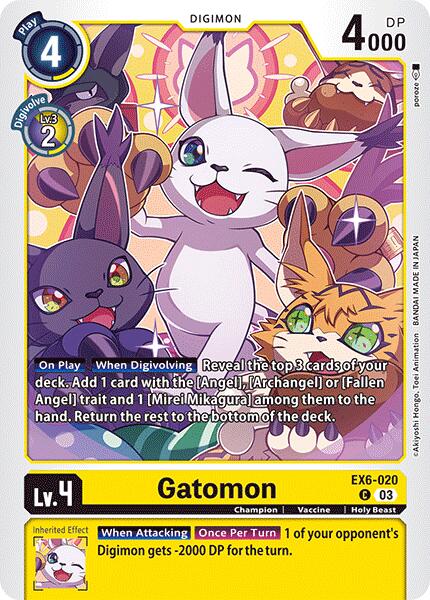 Gatomon [EX6-020] [Infernal Ascension] | Event Horizon Hobbies CA