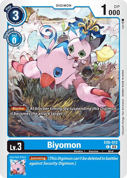 Biyomon [EX6-012] [Infernal Ascension] | Event Horizon Hobbies CA