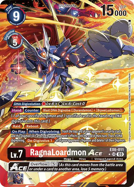 RagnaLoardmon ACE [EX6-011] (Alternate Art) [Infernal Ascension] | Event Horizon Hobbies CA