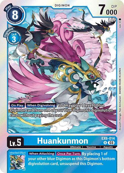 Huankunmon [EX6-014] [Infernal Ascension] | Event Horizon Hobbies CA