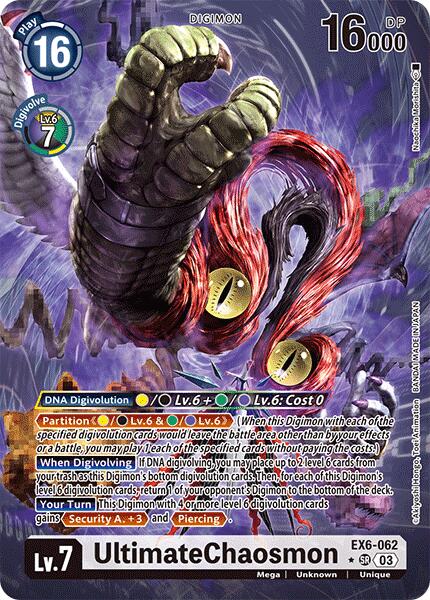 UltimateChaosmon [EX6-062] (Alternate Art) [Infernal Ascension] | Event Horizon Hobbies CA