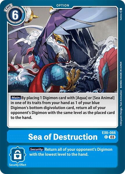 Sea of Destruction [EX6-066] [Infernal Ascension] | Event Horizon Hobbies CA