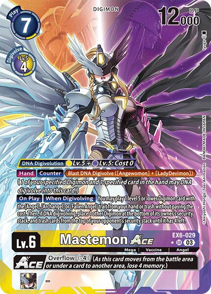 Mastemon ACE [EX6-029] (Alternate Art) [Infernal Ascension] | Event Horizon Hobbies CA