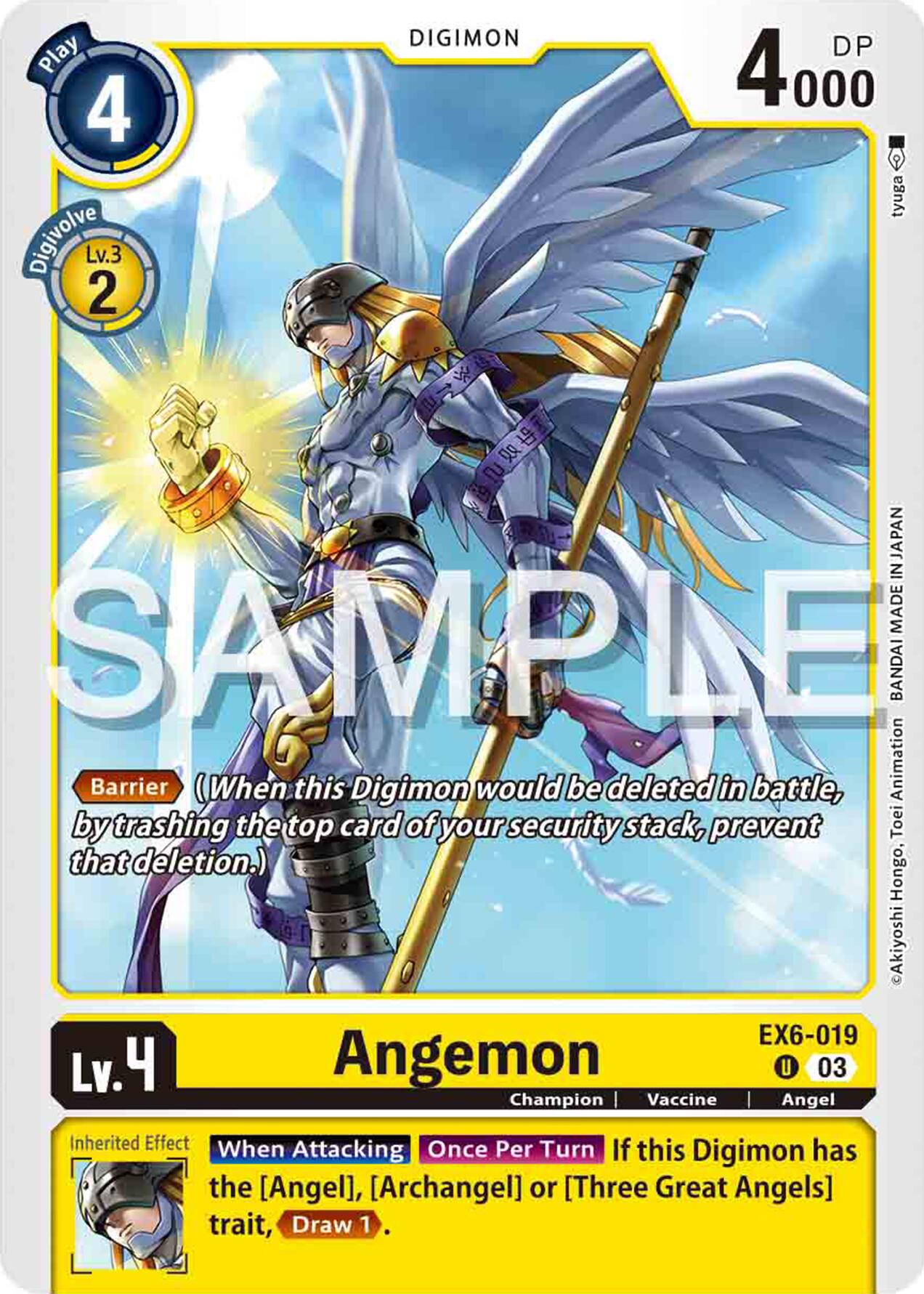 Angemon [EX6-019] [Infernal Ascension] | Event Horizon Hobbies CA