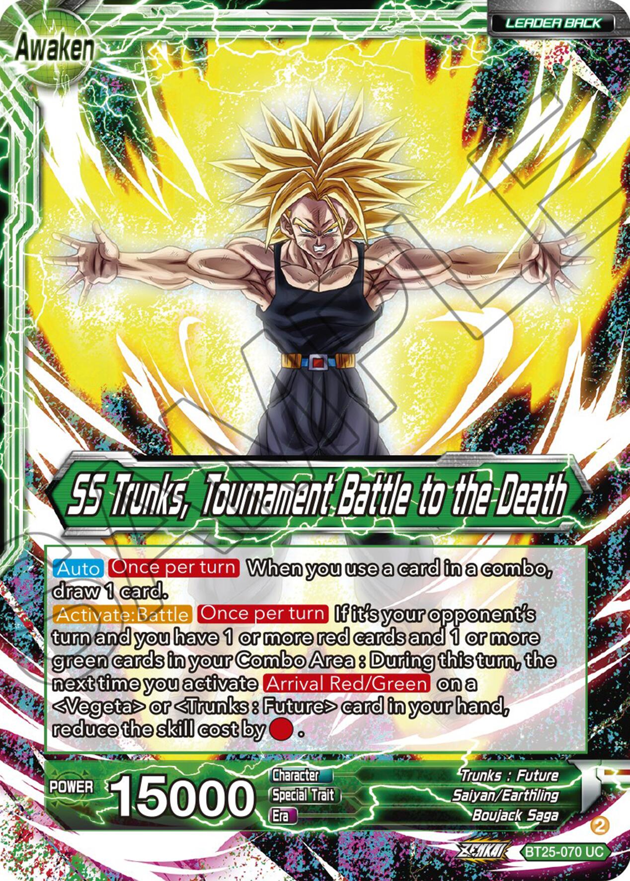 Trunks // SS Trunks, Tournament Battle to the Death (BT25-070) [Legend of the Dragon Balls] | Event Horizon Hobbies CA