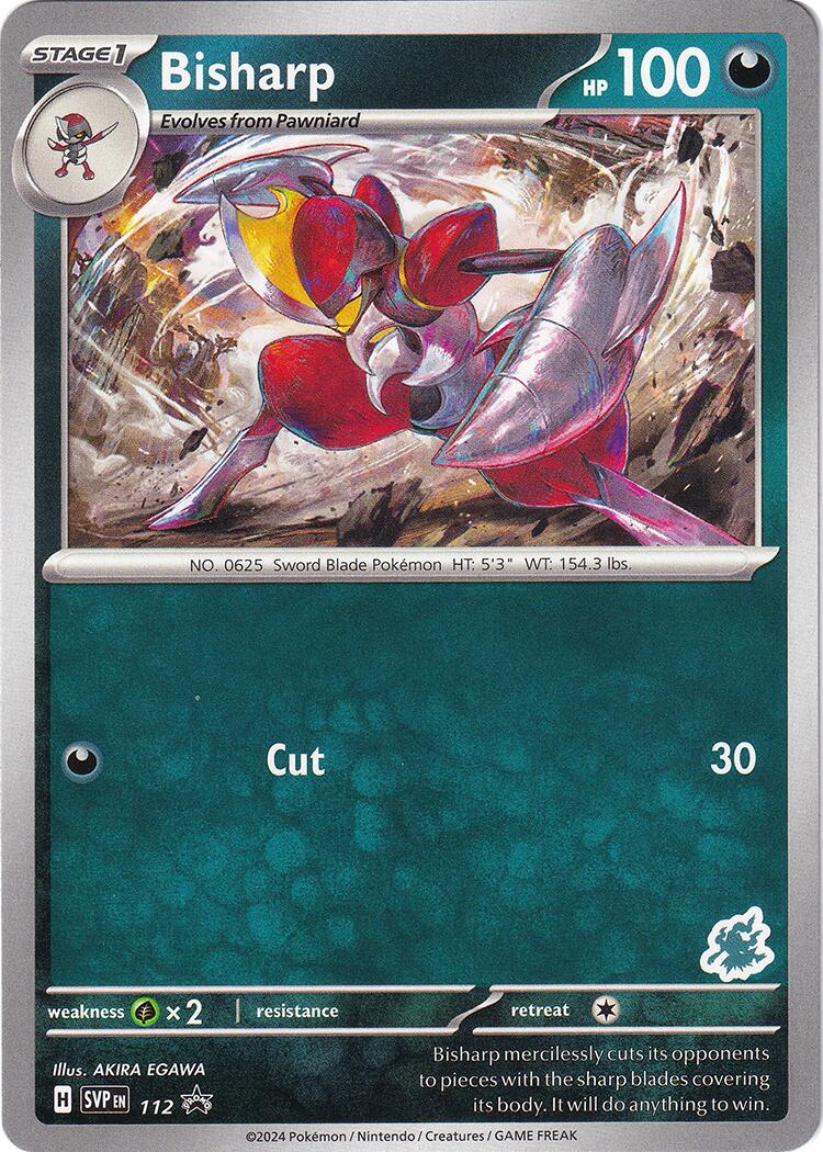 Bisharp (112) (Darkrai Deck) [Battle Academy 2024] | Event Horizon Hobbies CA