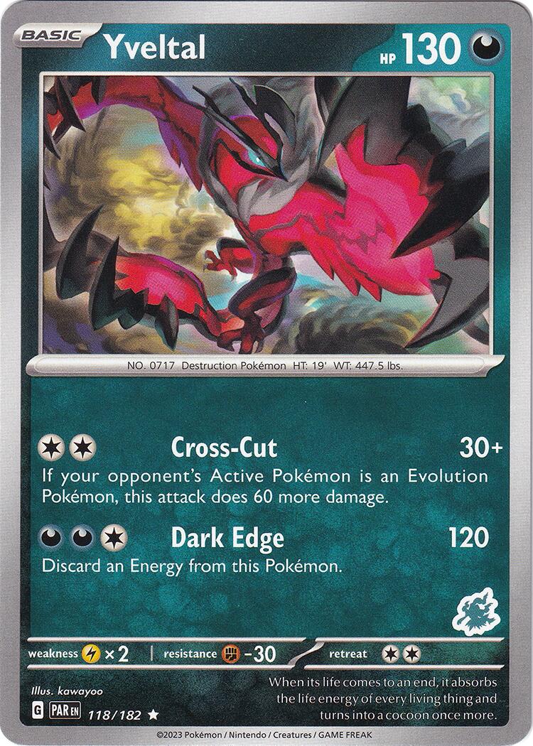 Yveltal (118/182) (Darkrai Deck) [Battle Academy 2024] | Event Horizon Hobbies CA