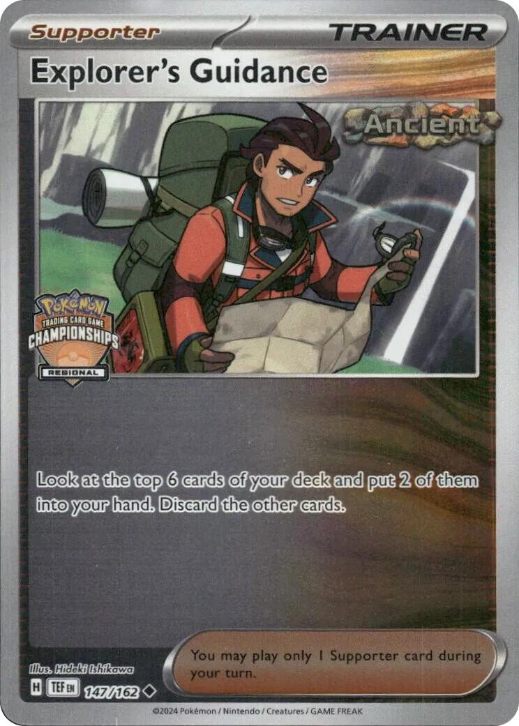 Explorer's Guidance (147/162) (2023 Regional Championships) [League & Championship Cards] | Event Horizon Hobbies CA