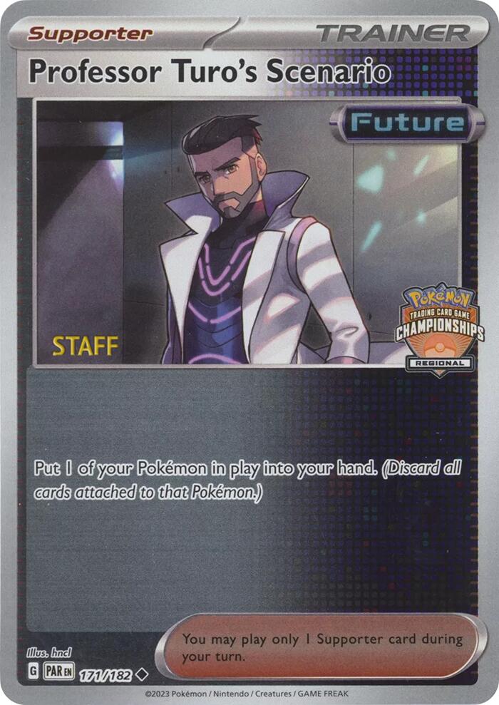 Professor Turo's Scenario (171/182) (2023 Regional Championships Staff) [League & Championship Cards] | Event Horizon Hobbies CA