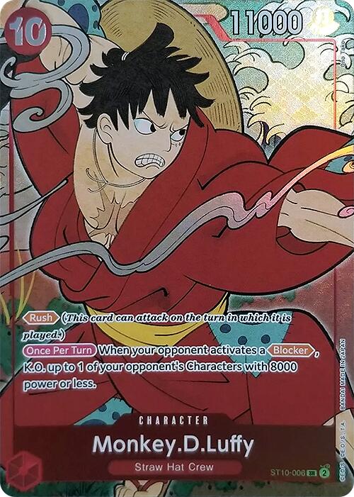 Monkey.D.Luffy (English Version 1st Anniversary Set) [One Piece Promotion Cards] | Event Horizon Hobbies CA