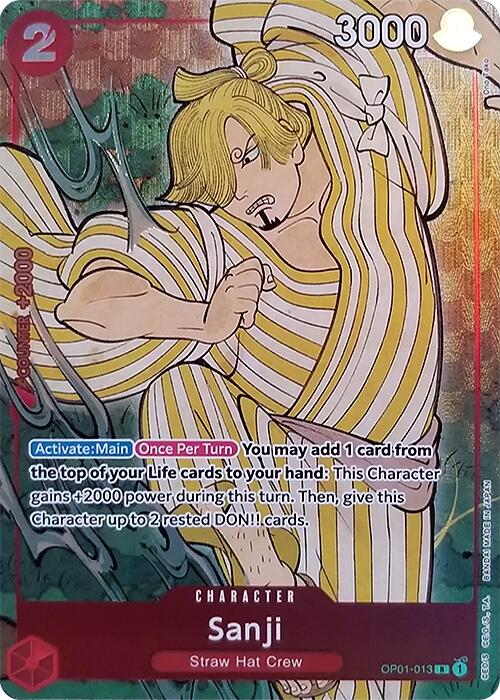 Sanji (English Version 1st Anniversary Set) [One Piece Promotion Cards] | Event Horizon Hobbies CA