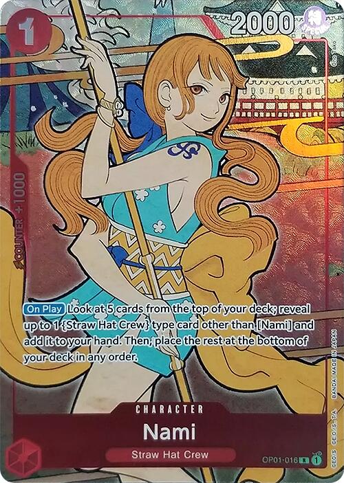 Nami (English Version 1st Anniversary Set) [One Piece Promotion Cards] | Event Horizon Hobbies CA