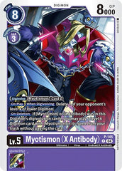 Myotismon (X Antibody) [P-145] (Store Tournament 2024 Jul. – Sep. Participation Pack) [Promotional Cards] | Event Horizon Hobbies CA