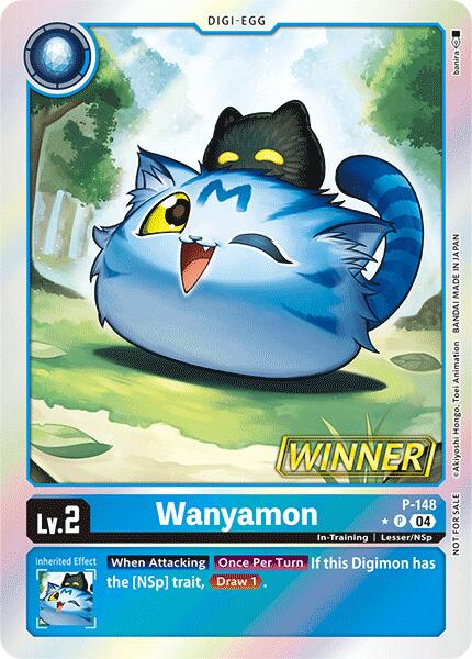 Wanyamon [P-148] (Store Tournament 2024 Jul. – Sep. Winner Pack) [Promotional Cards] | Event Horizon Hobbies CA