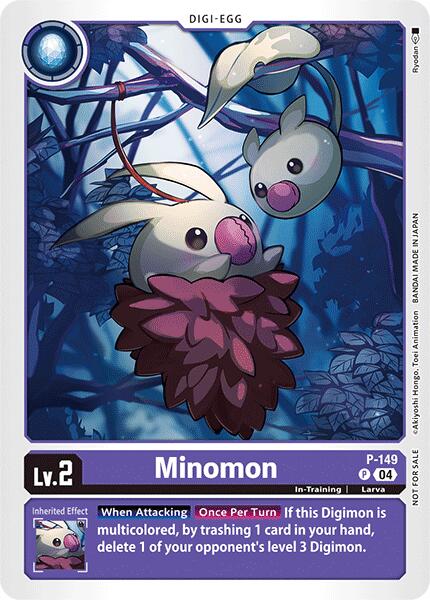 Minomon [P-149] (Store Tournament 2024 Jul. – Sep. Participation Pack) [Promotional Cards] | Event Horizon Hobbies CA