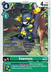 Exermon [P-150] (Store Tournament 2024 Jul. – Sep. Participation Pack) [Promotional Cards] | Event Horizon Hobbies CA