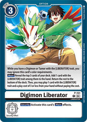 Digimon Liberator [P-151] (Store Tournament 2024 Jul. – Sep. Participation Pack) [Promotional Cards] | Event Horizon Hobbies CA