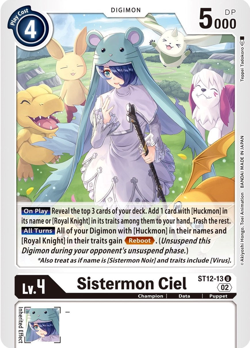 Sistermon Ciel [ST12-13] [Starter Deck: Jesmon] | Event Horizon Hobbies CA