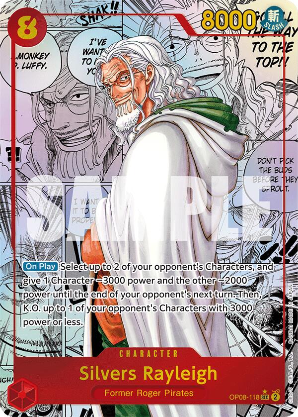 Silvers Rayleigh (Parallel) (Manga) [Two Legends] | Event Horizon Hobbies CA