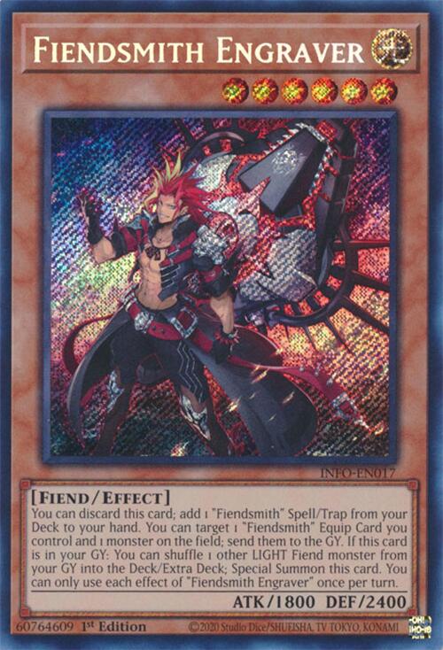 Fiendsmith Engraver [INFO-EN017] Secret Rare | Event Horizon Hobbies CA