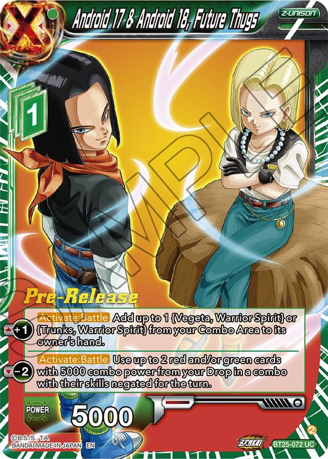 Android 17 & Android 18, Future Thugs (BT25-072) [Legend of the Dragon Balls Prerelease Promos] | Event Horizon Hobbies CA