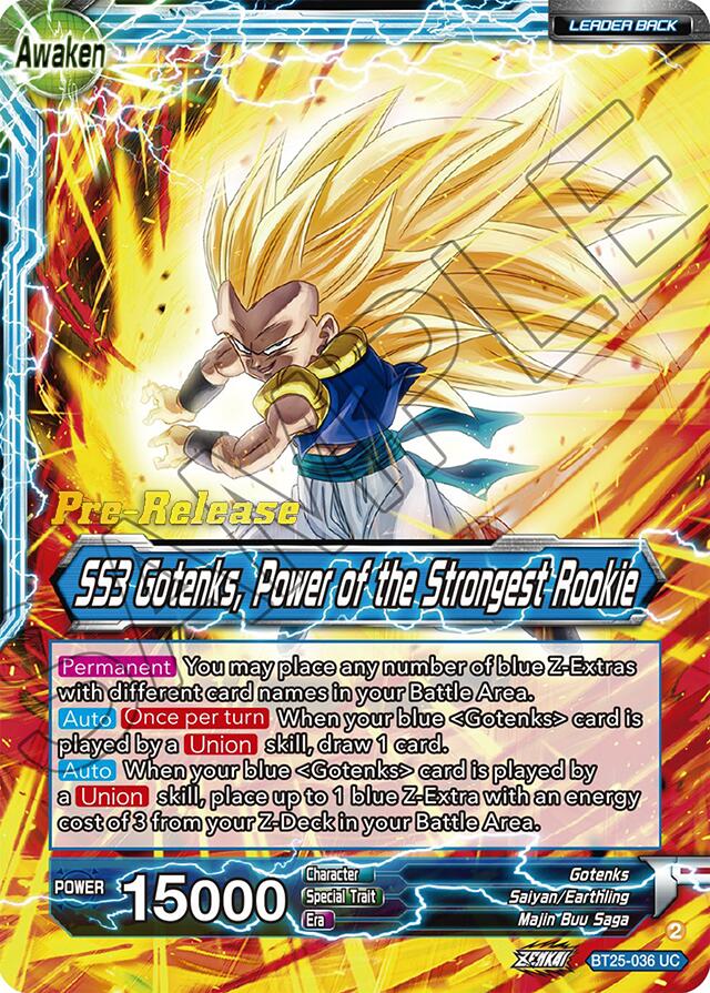 Gotenks // SS3 Gotenks, Power of the Strongest Rookie (BT25-036) [Legend of the Dragon Balls Prerelease Promos] | Event Horizon Hobbies CA