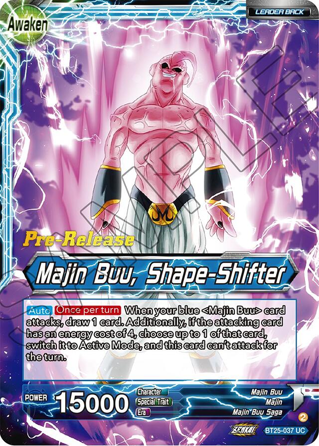 Majin Buu // Majin Buu, Shape-Shifter (BT25-037) [Legend of the Dragon Balls Prerelease Promos] | Event Horizon Hobbies CA