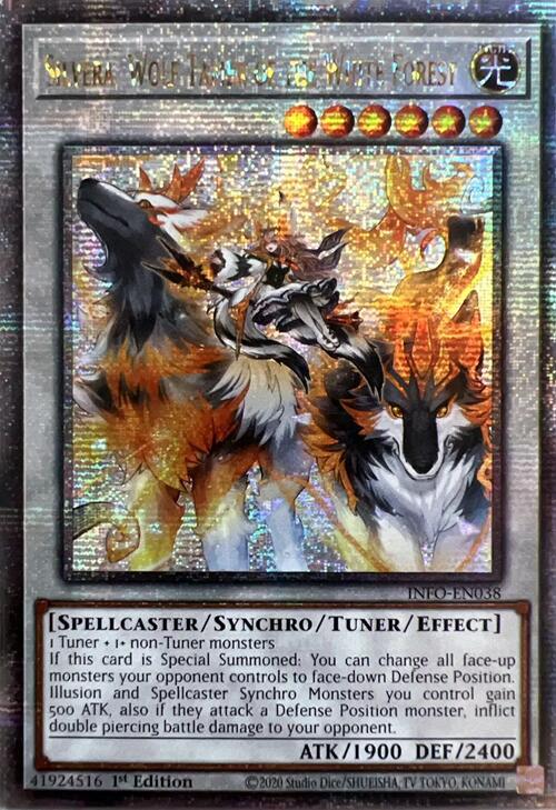 Silvera, Wolf Tamer of the White Forest (Quarter Century Secret Rare) [INFO-EN038] Quarter Century Secret Rare | Event Horizon Hobbies CA