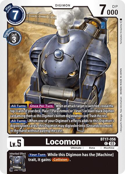 Locomon [BT17-056] [Secret Crisis] | Event Horizon Hobbies CA