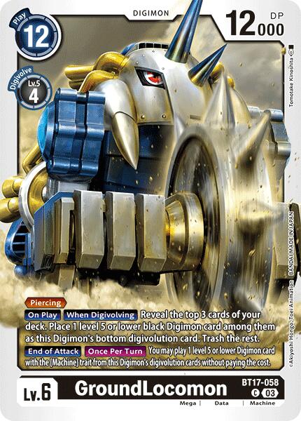 GroundLocomon [BT17-058] [Secret Crisis] | Event Horizon Hobbies CA