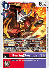 BurningGreymon [BT17-012] [Secret Crisis] | Event Horizon Hobbies CA