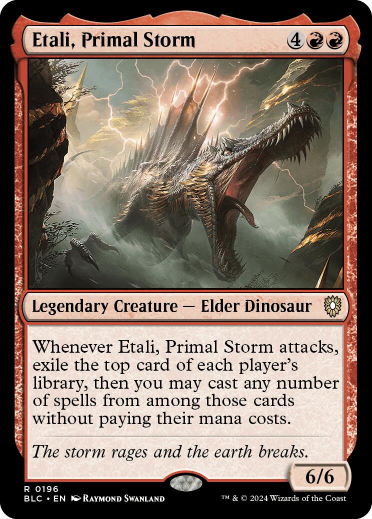 Etali, Primal Storm [Bloomburrow Commander] | Event Horizon Hobbies CA