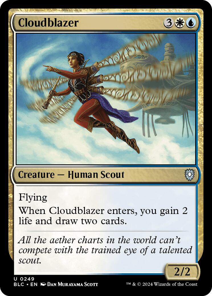 Cloudblazer [Bloomburrow Commander] | Event Horizon Hobbies CA