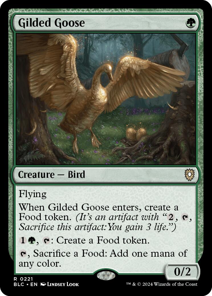 Gilded Goose [Bloomburrow Commander] | Event Horizon Hobbies CA