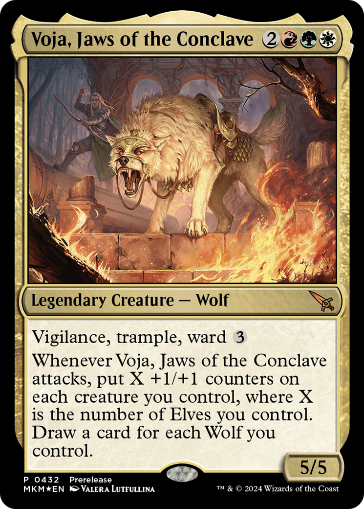 Voja, Jaws of the Conclave [Murders at Karlov Manor Prerelease Promos] | Event Horizon Hobbies CA