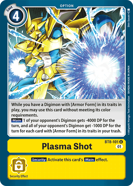 Plasma Shot [BT8-101] [New Awakening] | Event Horizon Hobbies CA